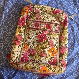 Vera Bradley laptop backpack in Tea Garden (floral)